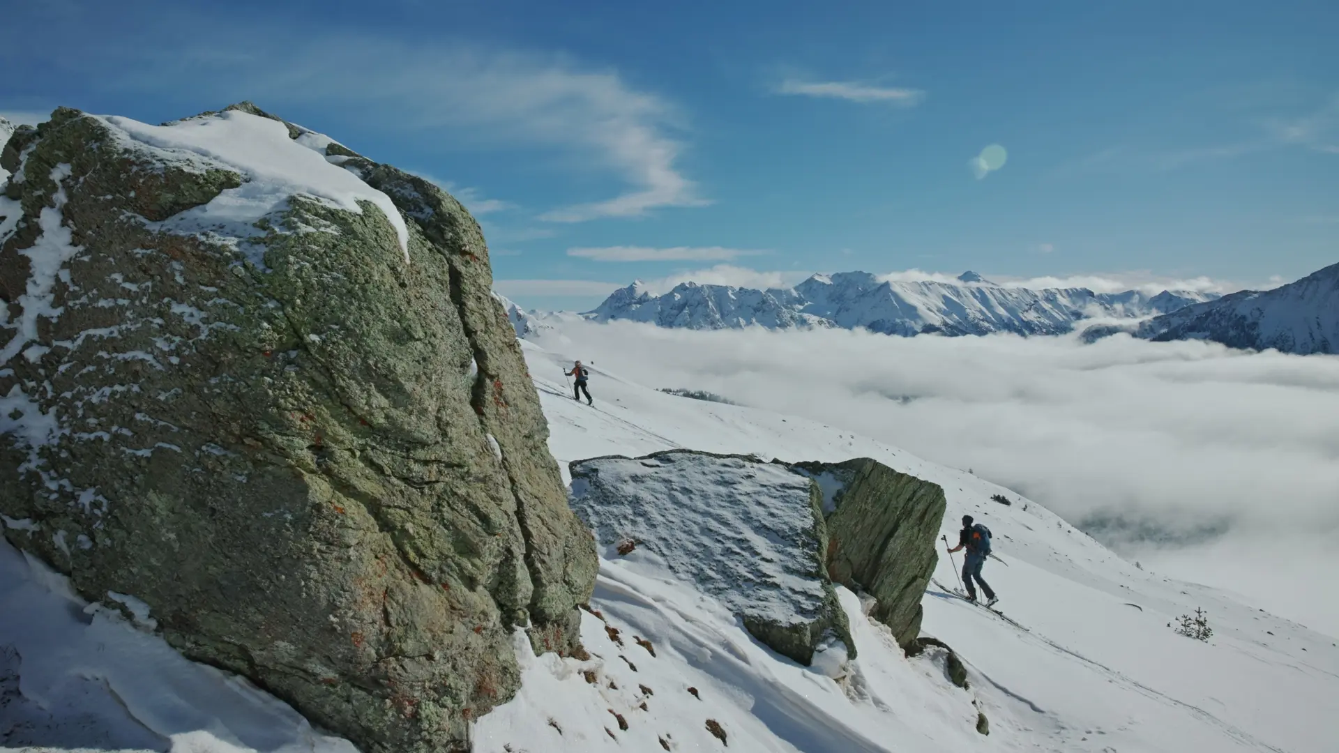 Ski de randonnée vallée de la Clarée