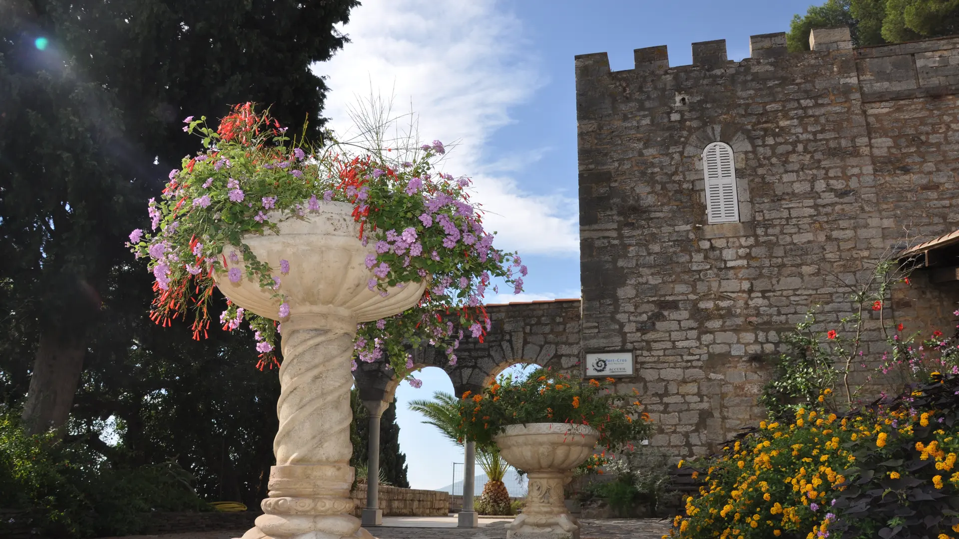 Castel sainte Claire - Jardin sur les hauteurs d'Hyères