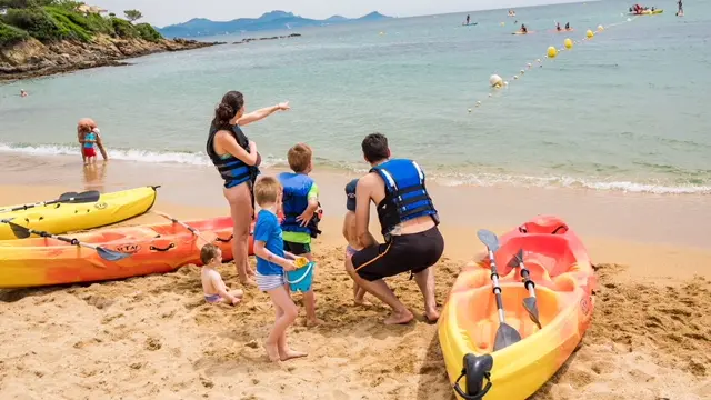 Location de canoë kayak - Plage de la Gaillarde