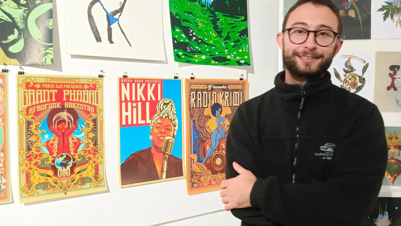 Stand Estampille avec Max