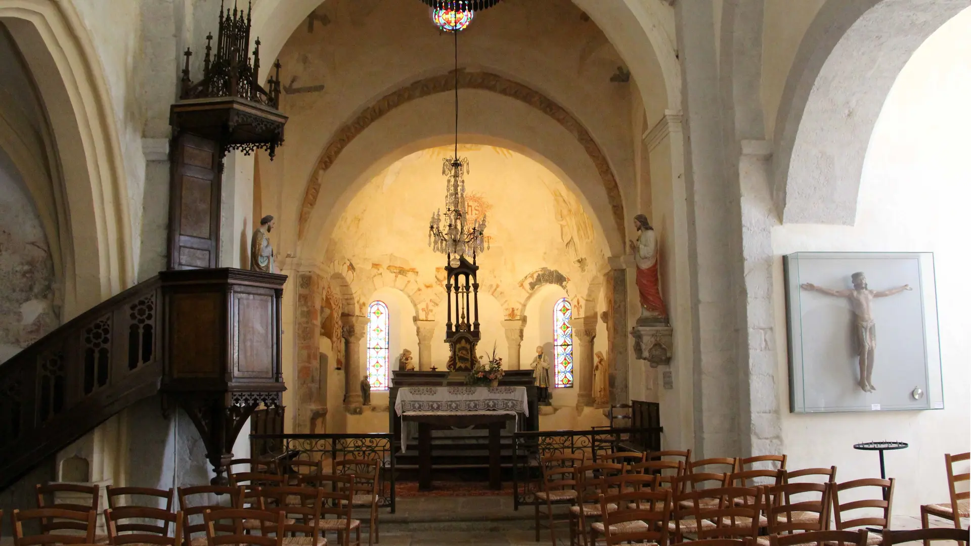 Chapelle de la Salette intérieure