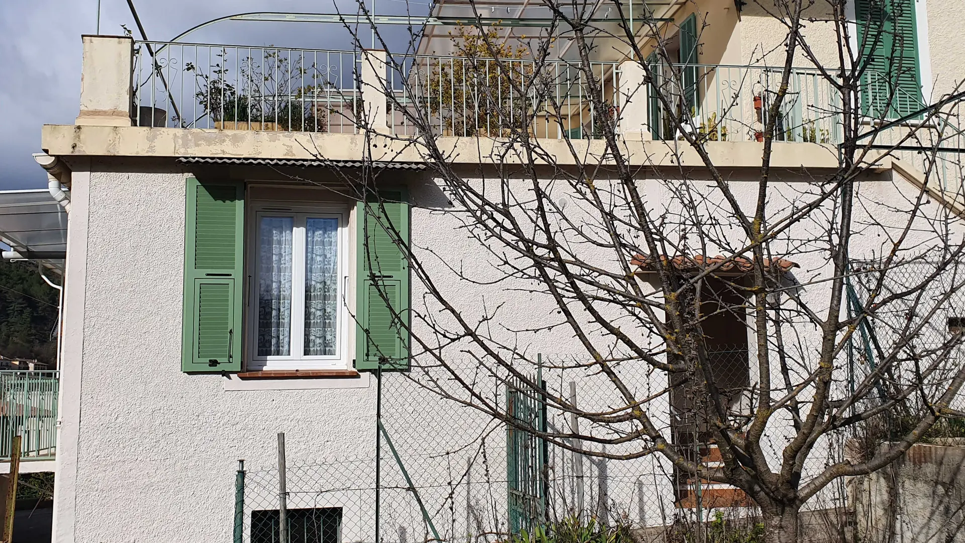 Gîte Les Filagnes-Façade Est-L'Escarène-Gîtes de France des Alpes-Maritimes