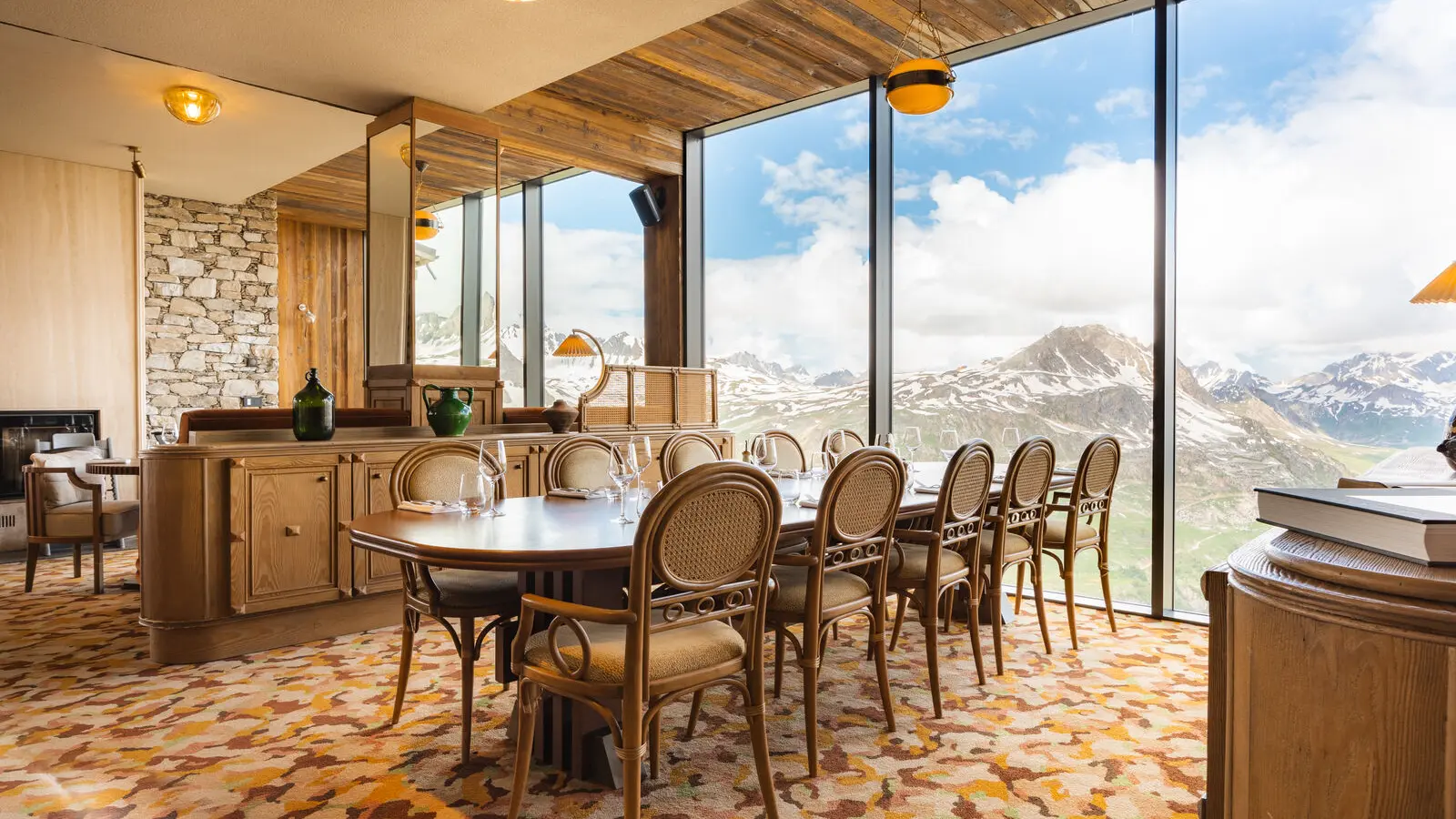 Le restaurant du Refuge de Solaise