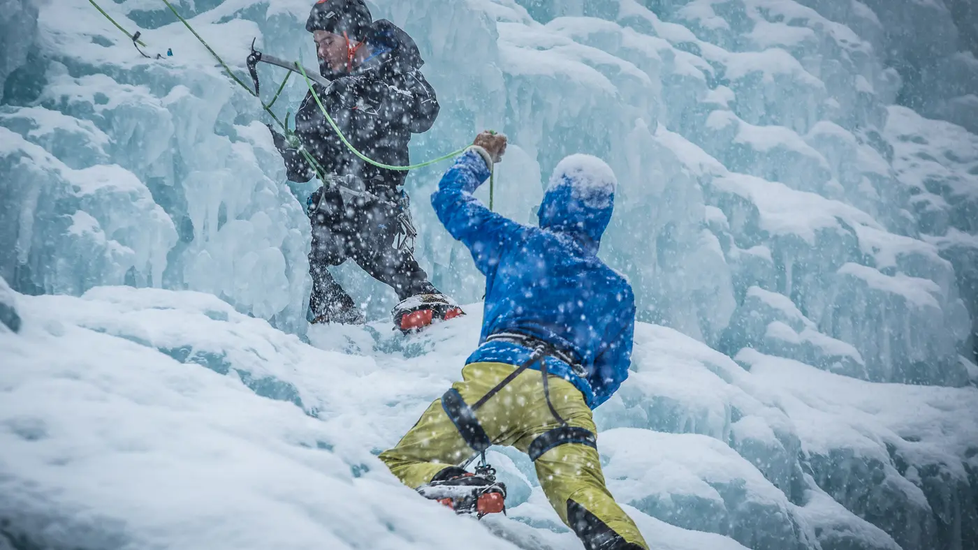 Cascade de glace