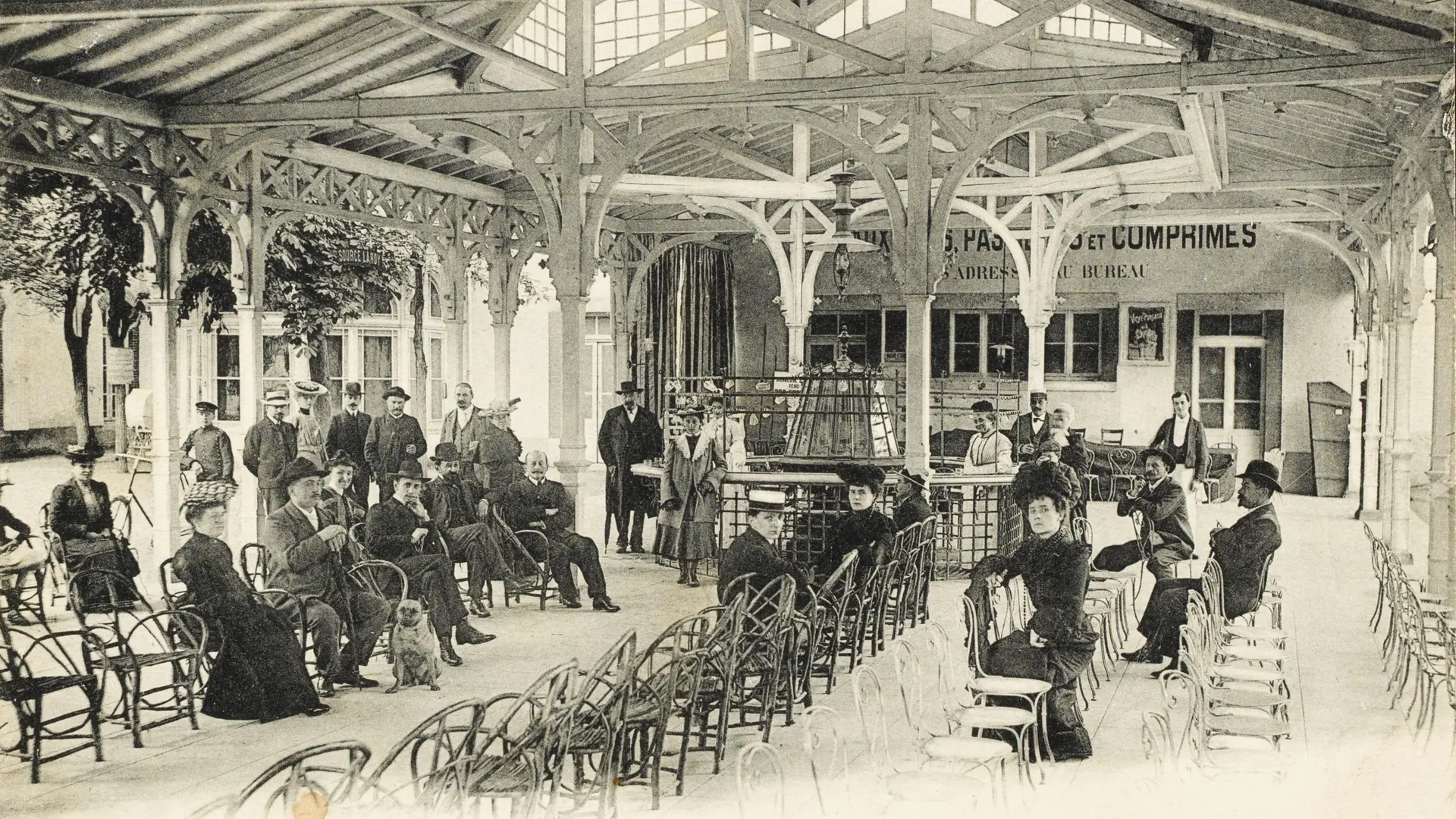 Carte postale, vers 1905