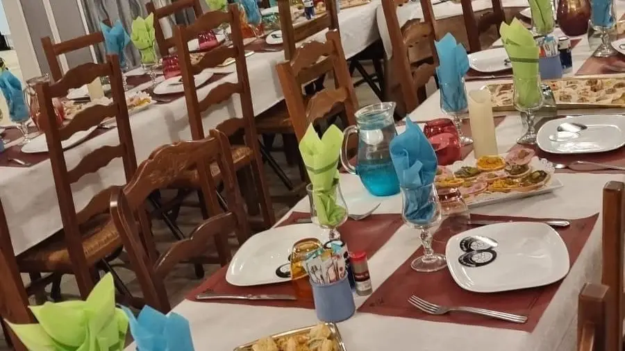 Table décorée