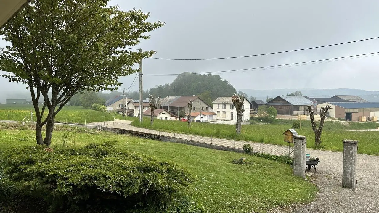 Vue depuis la cour