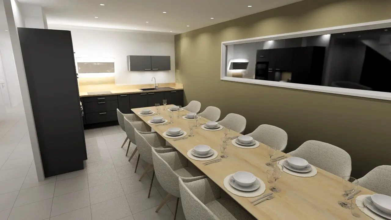 Pièce de vie-cuisine