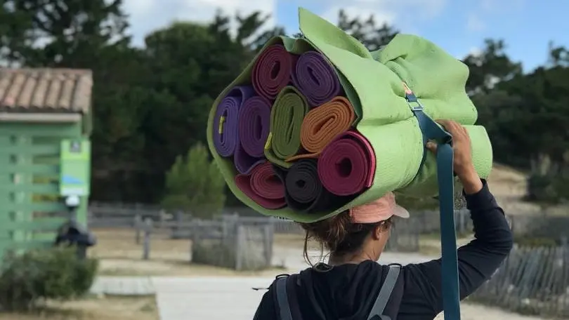 Yoga à la plage - Matériel