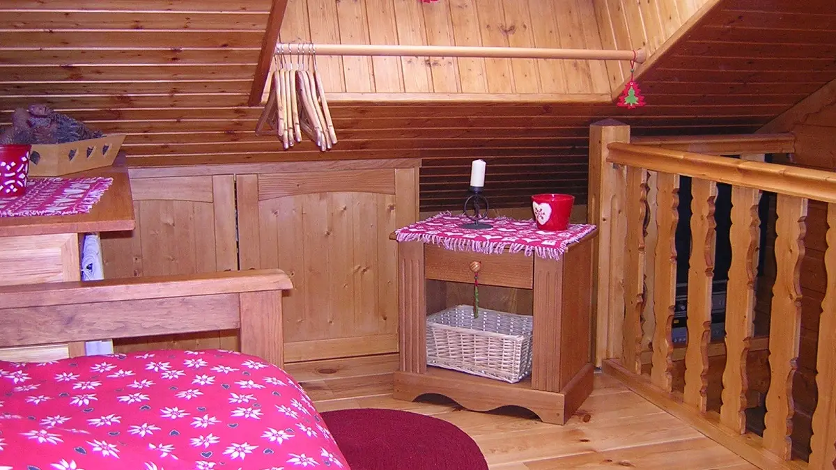 Chambre en mezzanine