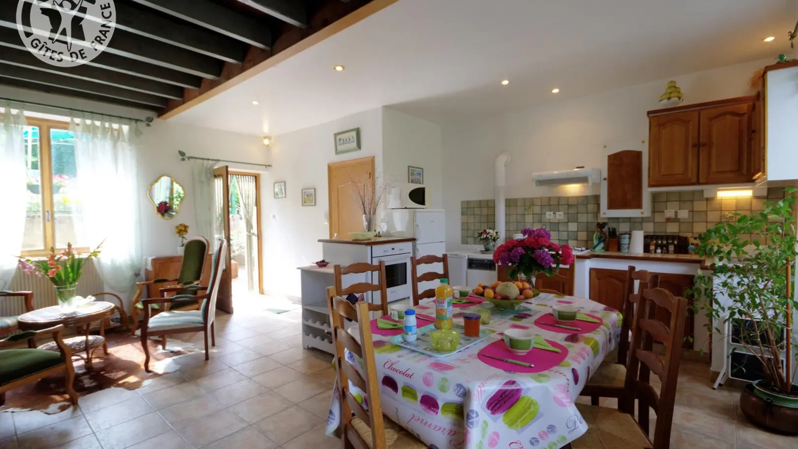 salon cuisine grande piece a vivre