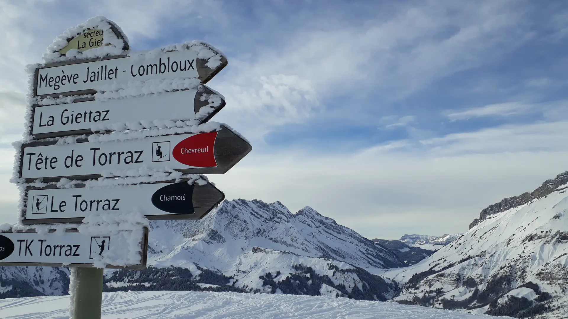 Sommet des pistes
