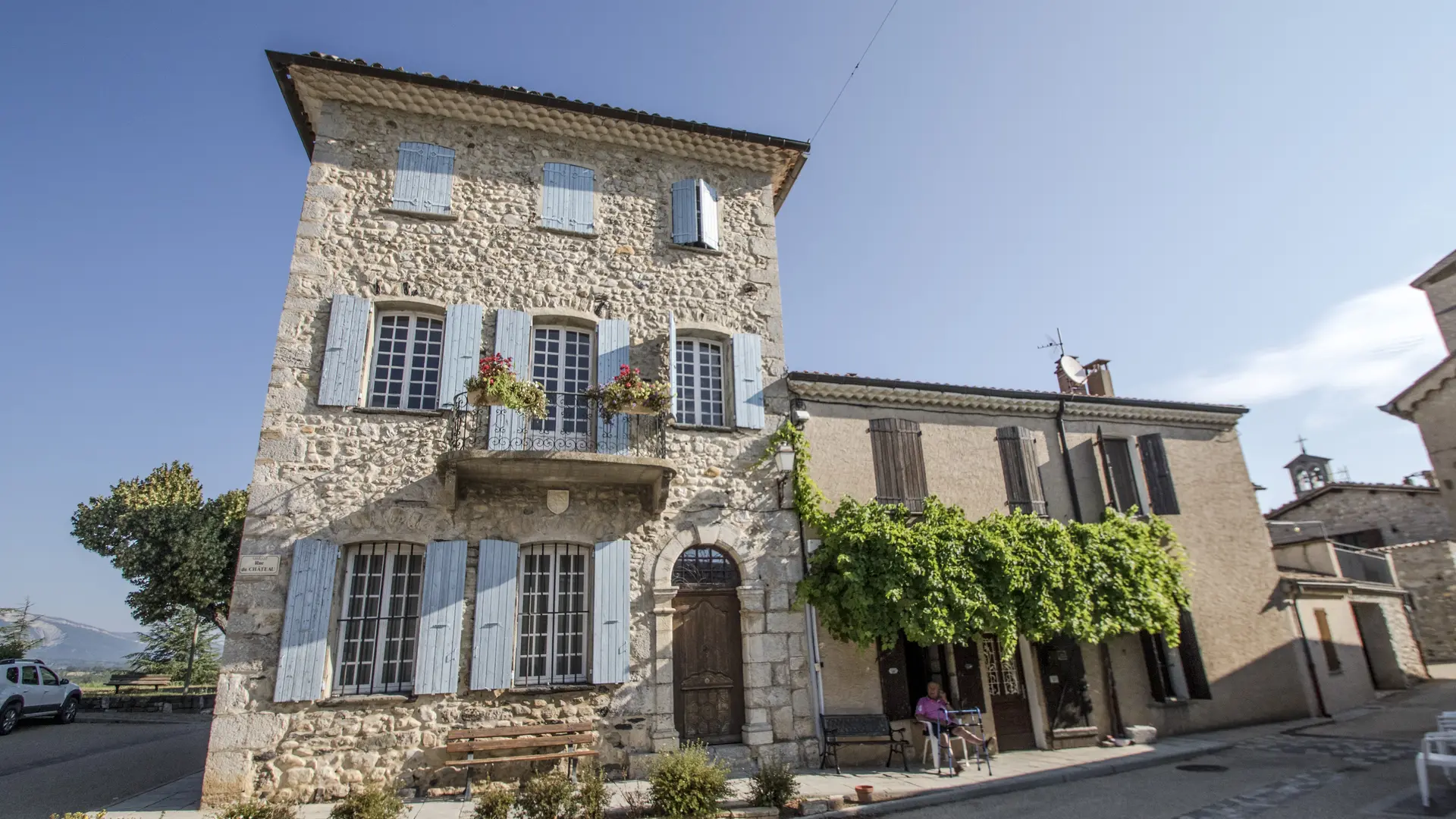 L'ancien Château des Hugues (actuelle Mairie)