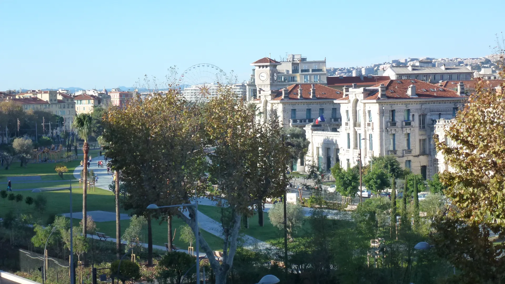 vue sur le lycée Masséna