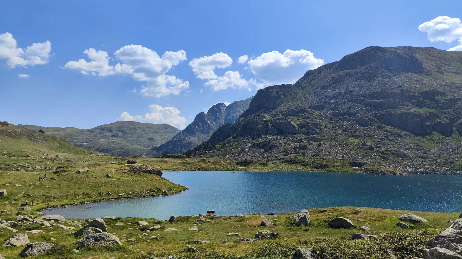 Vue sur le grand étang