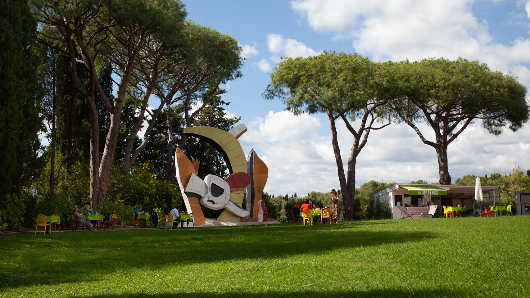 Jardin du musée national Fernand Léger, à Biot