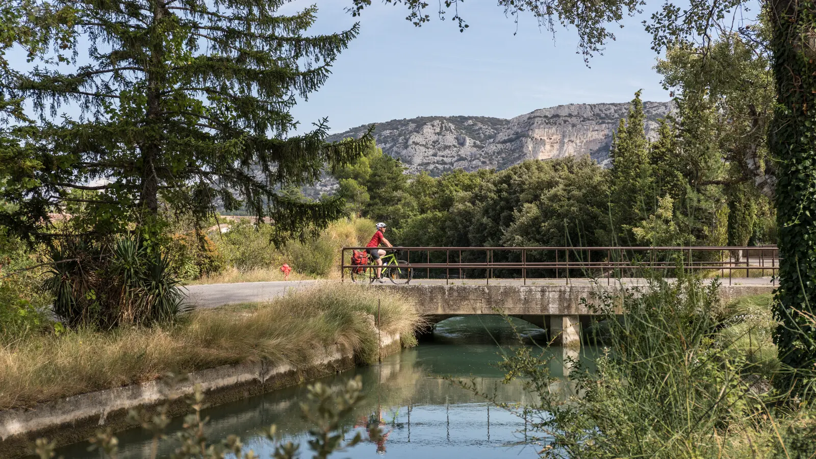 vers la Via venaissia à vélo