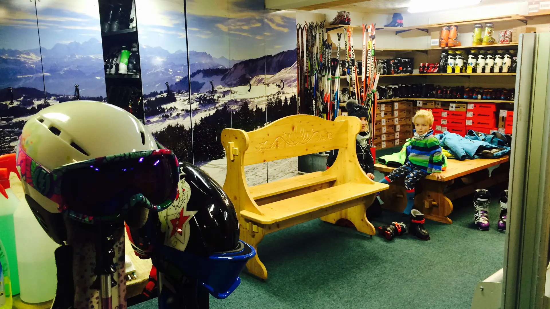 Intérieur du magasin