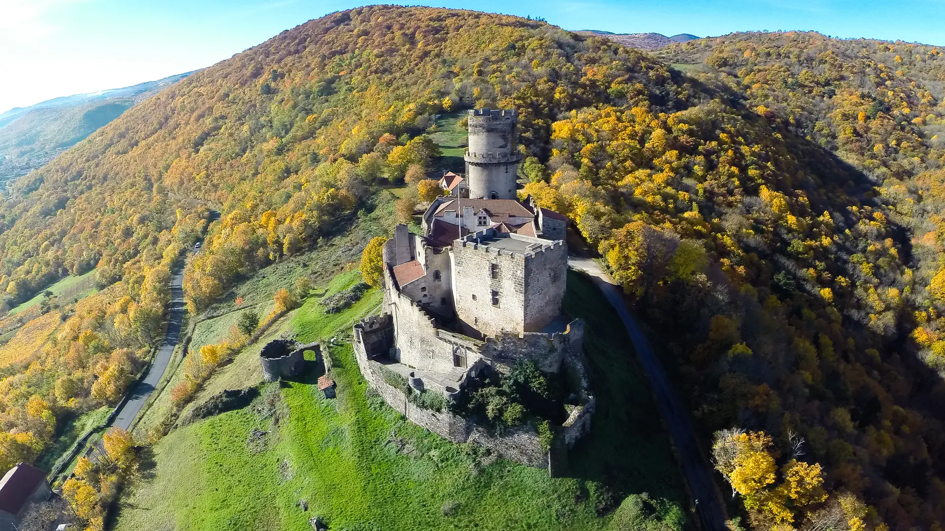 Château de Tournoël à Volvic