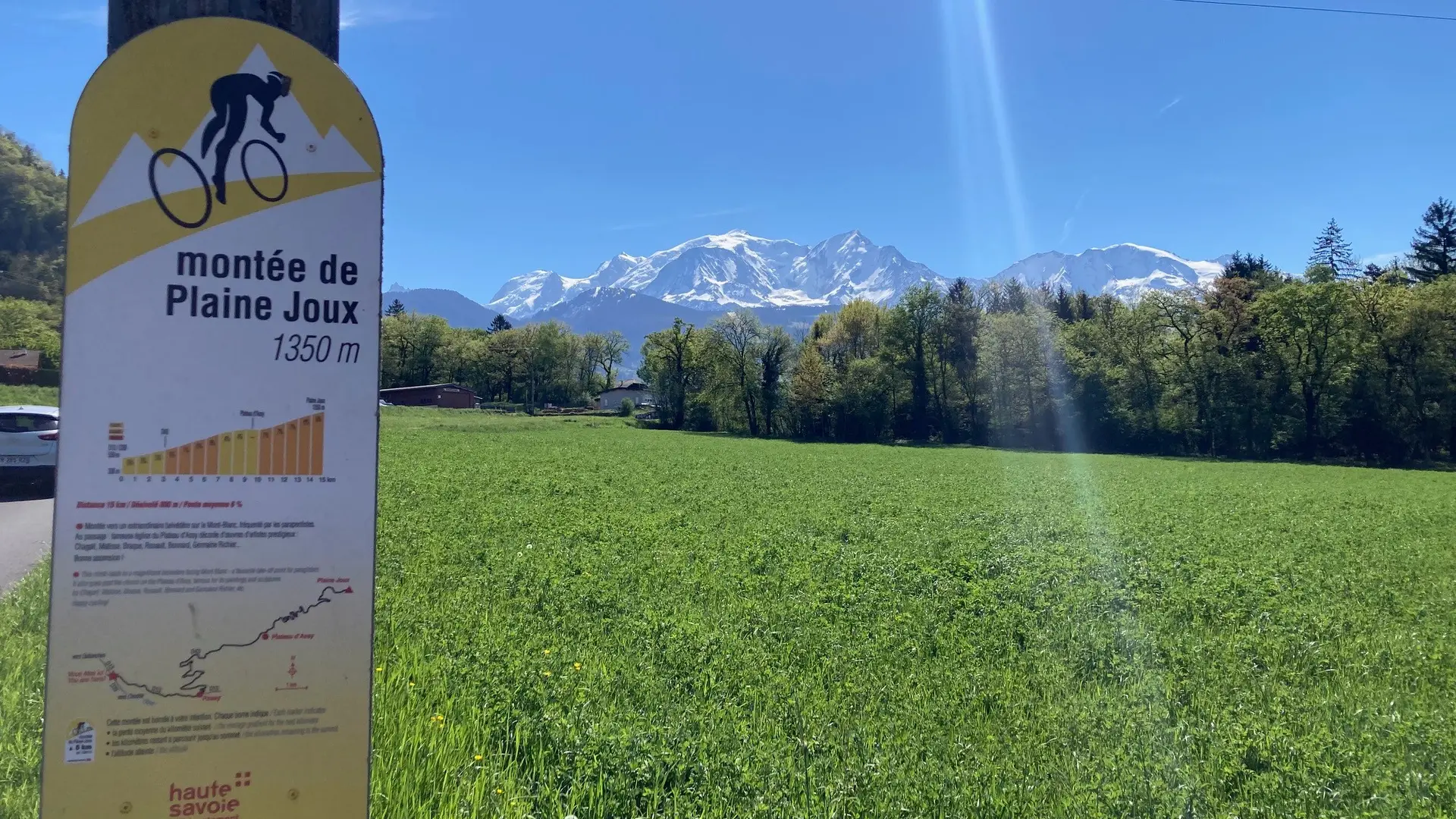 Parcours soft : Le Mont-Blanc depuis le col de plaine joux_La Giettaz
