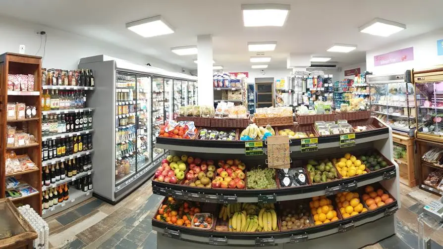 L'intérieur du magasin Proxi