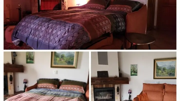 Le salon niveau 1  en coin nuit lit 120x140