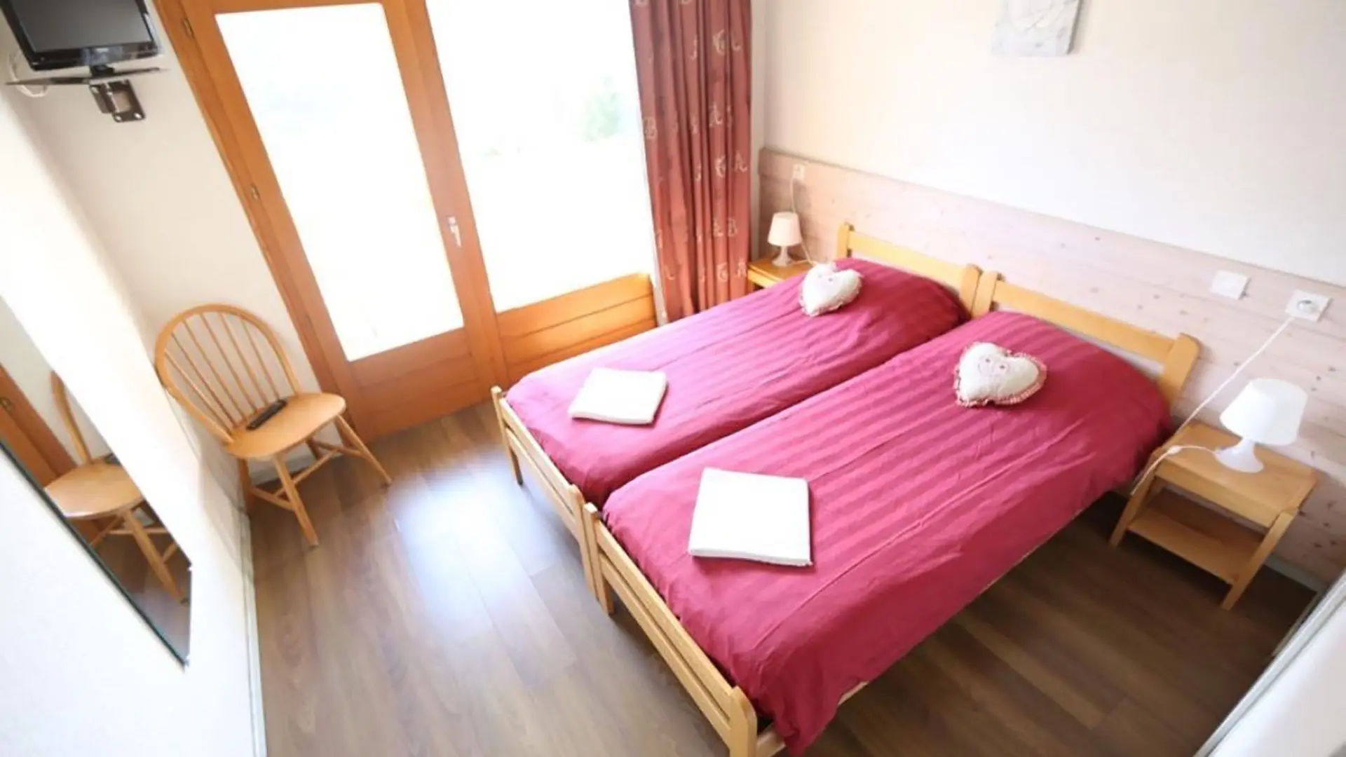 Hôtel Alpaka à Châtel  - Chambre