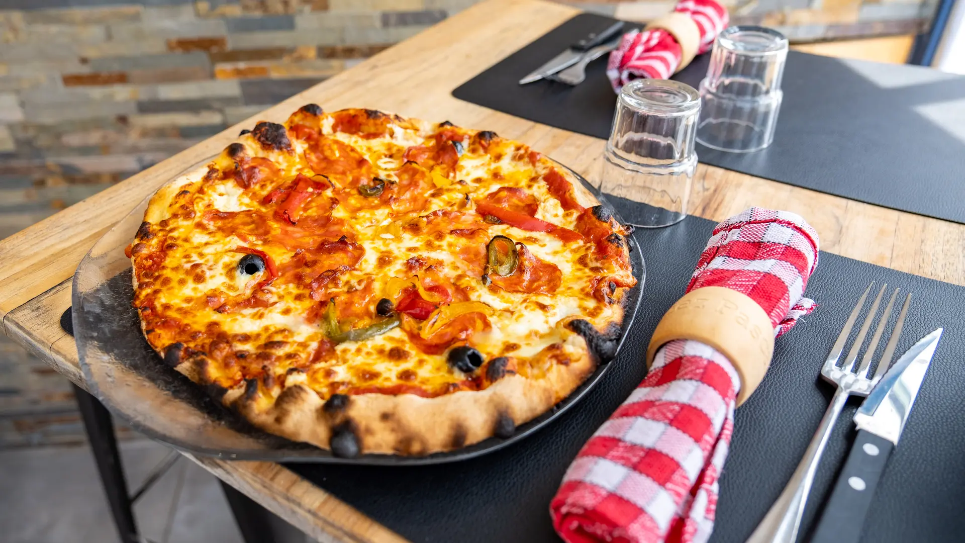 plat pizza Chez Pascal