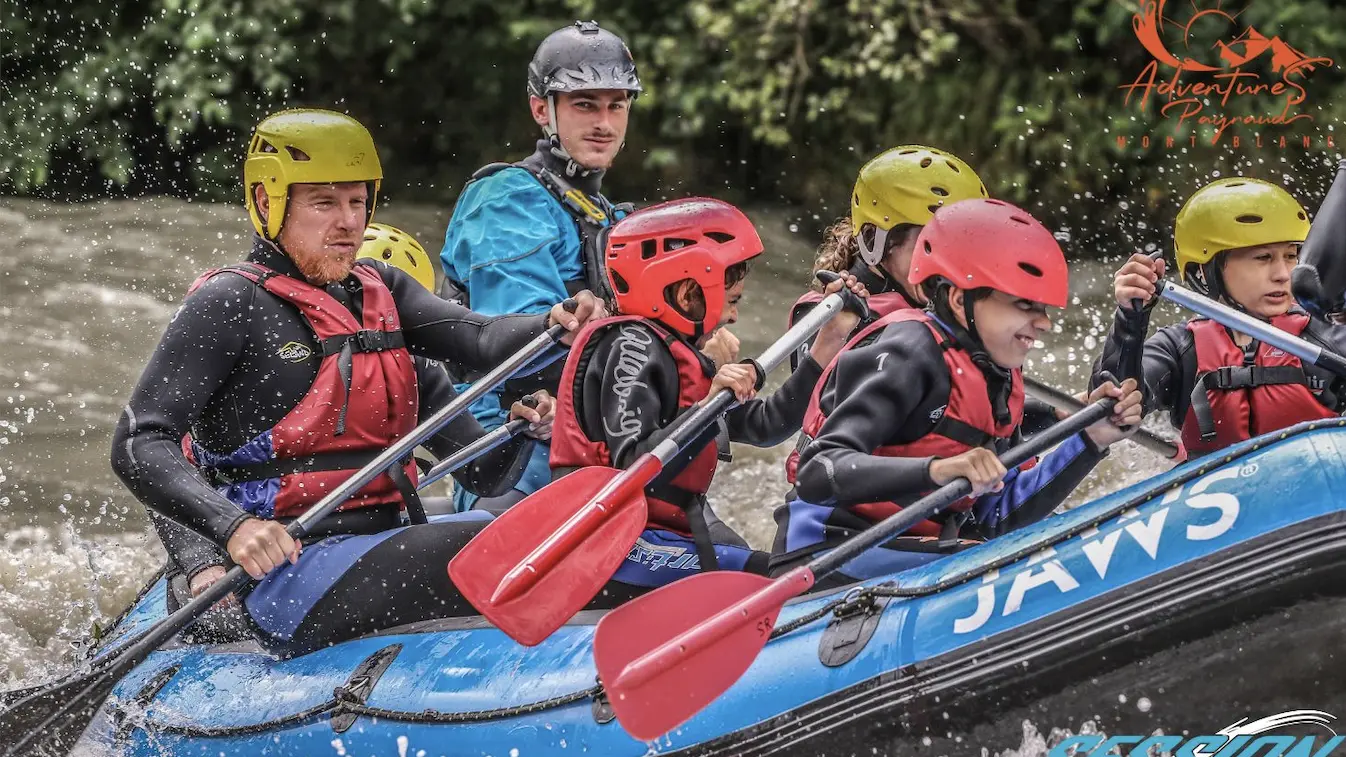 Rafting LOISIRS-SPORTS-Passy Adventures Payraud Session Raft ©