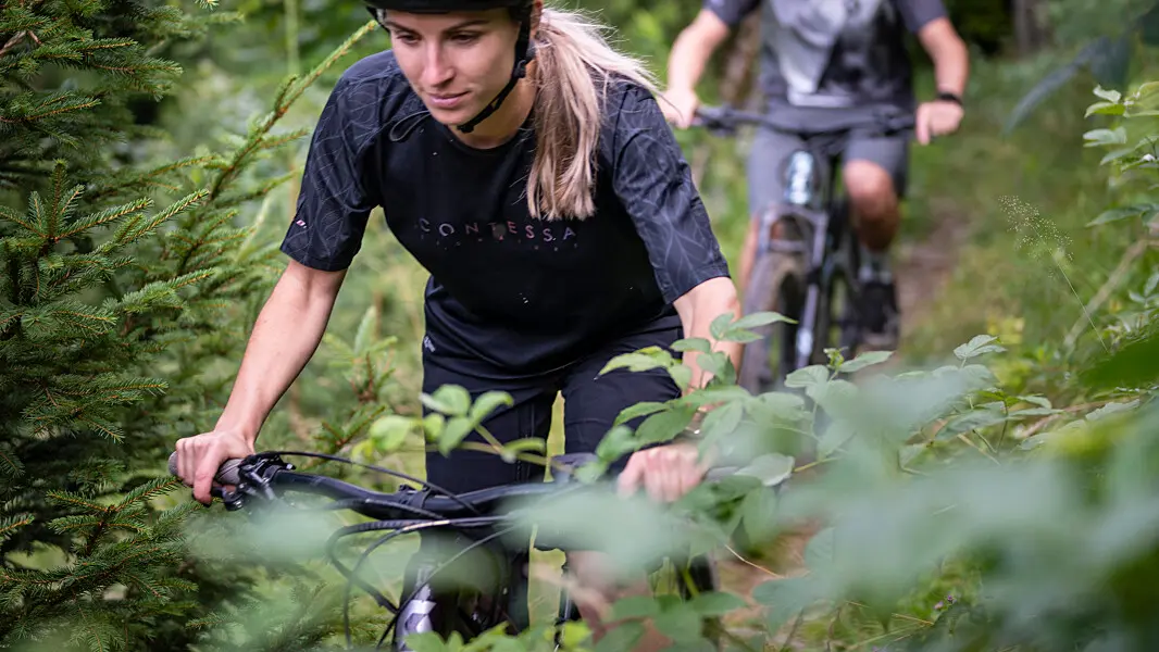 VTT dans la nature au Ludoparc de Lormay
