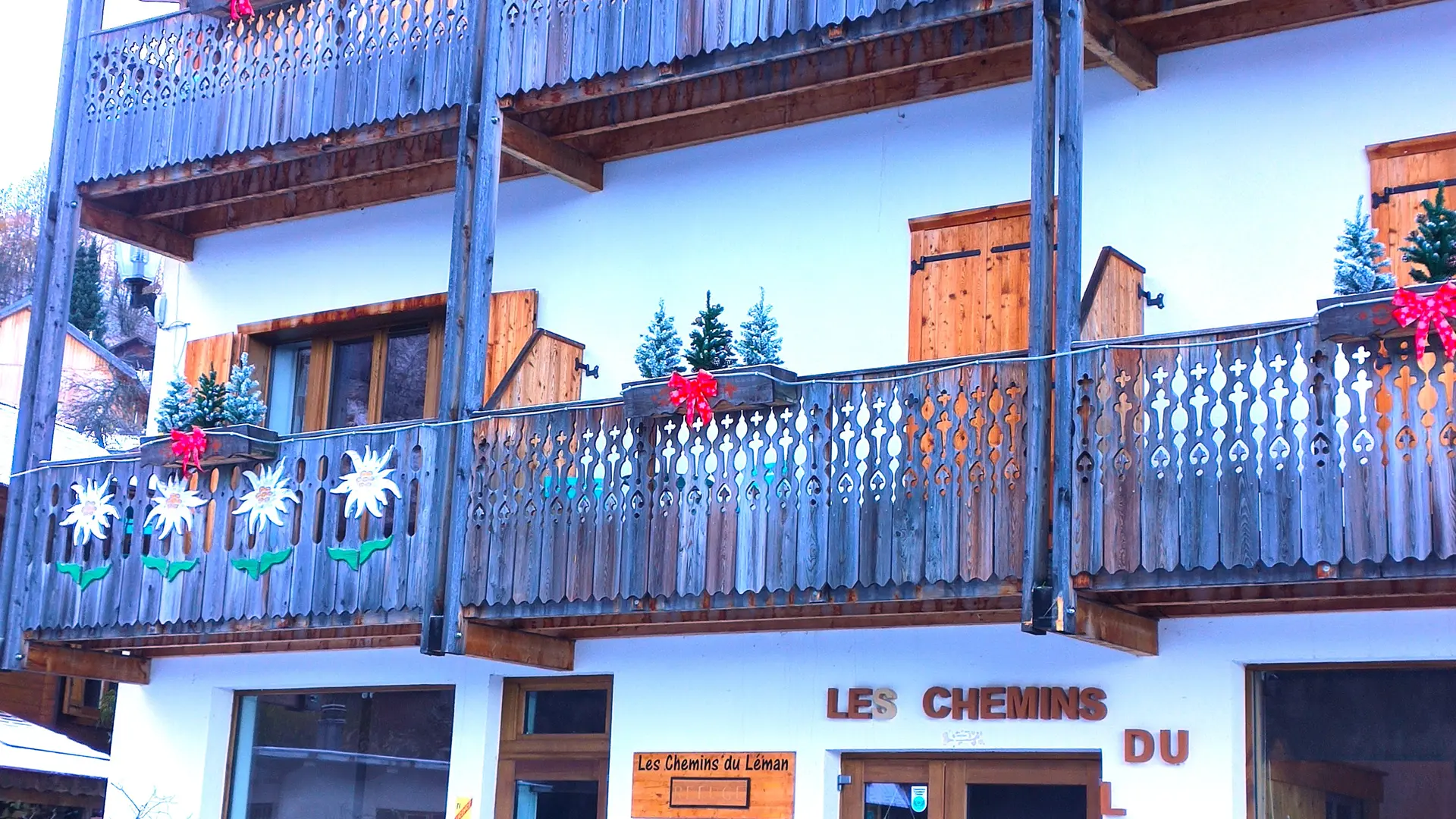 Façade de l'hôtel