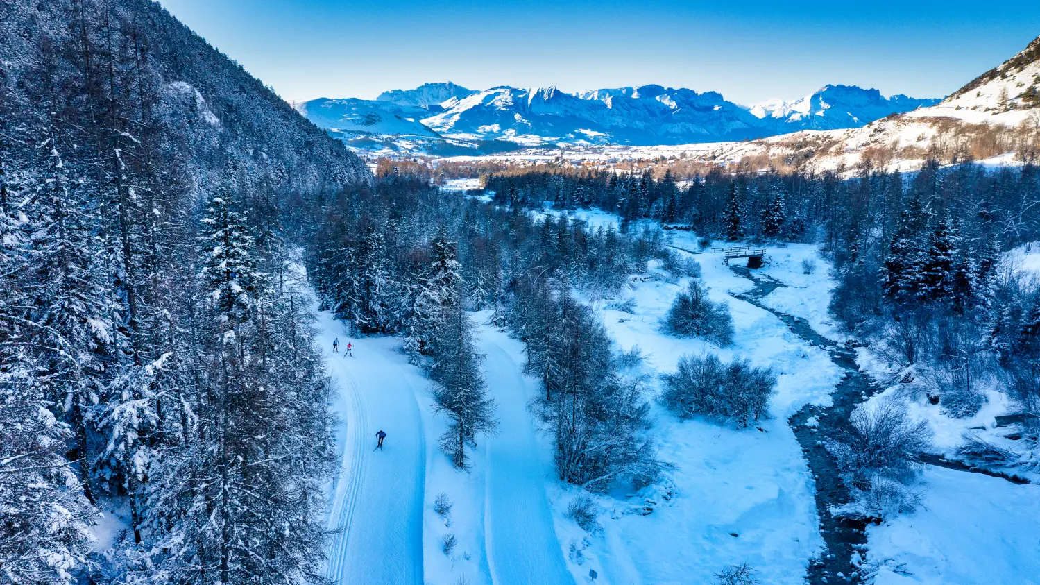 Ski de fond à Ancelle