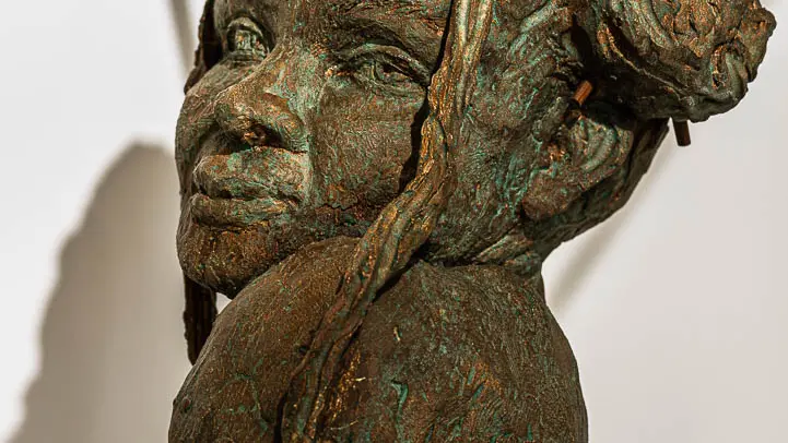 Venus de terracota patinada