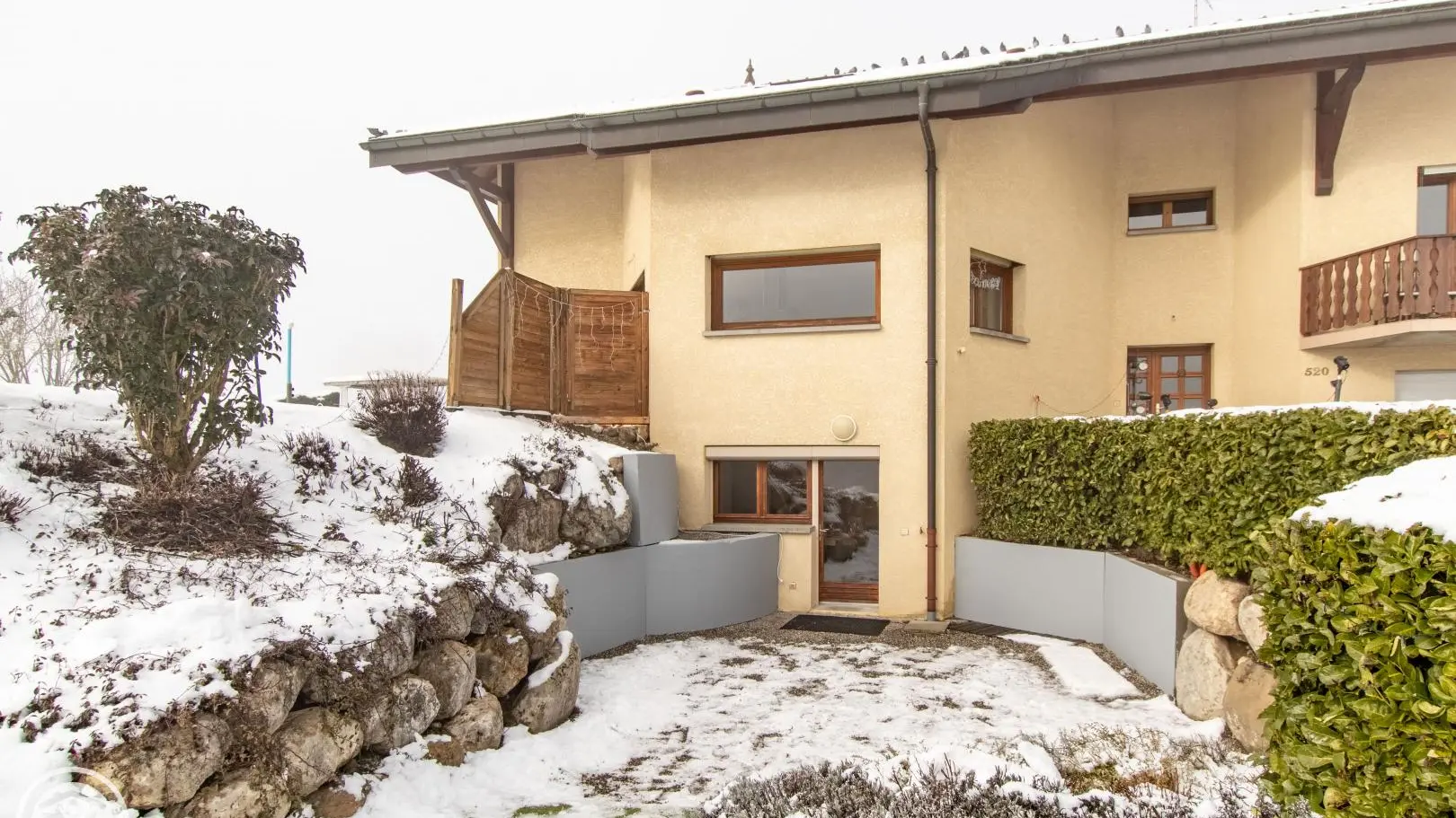 Gîte, accès et espace extérieur privatif