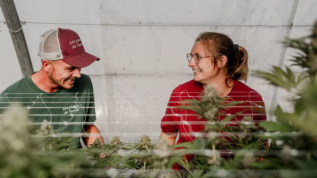 Camille et Thomas des Plantes de Tomine
