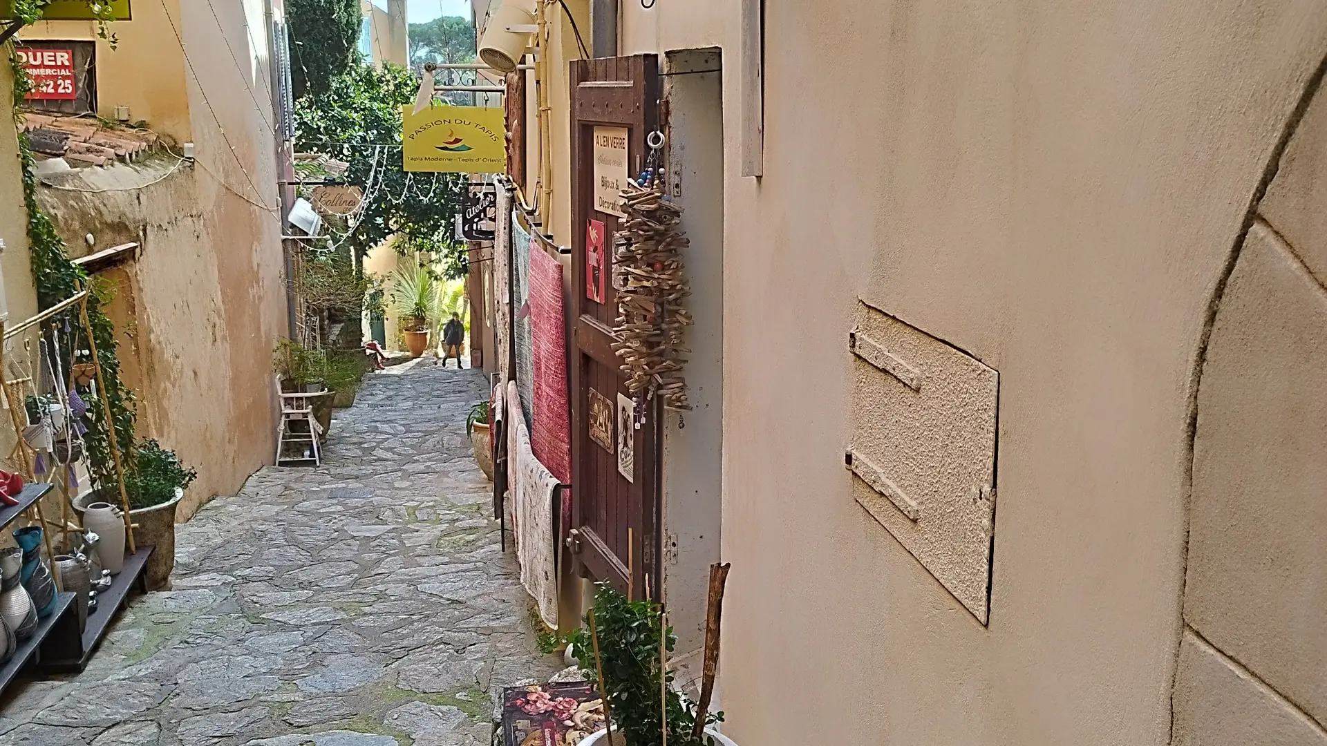 Entrée boutique atelier