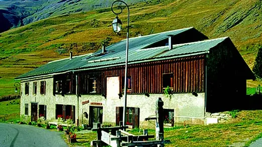 Extérieur du Chalet Alpage Tangente l'été