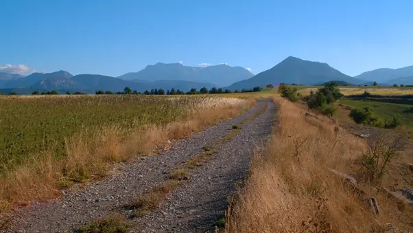 Paysage de la Bâtie Montsaléon