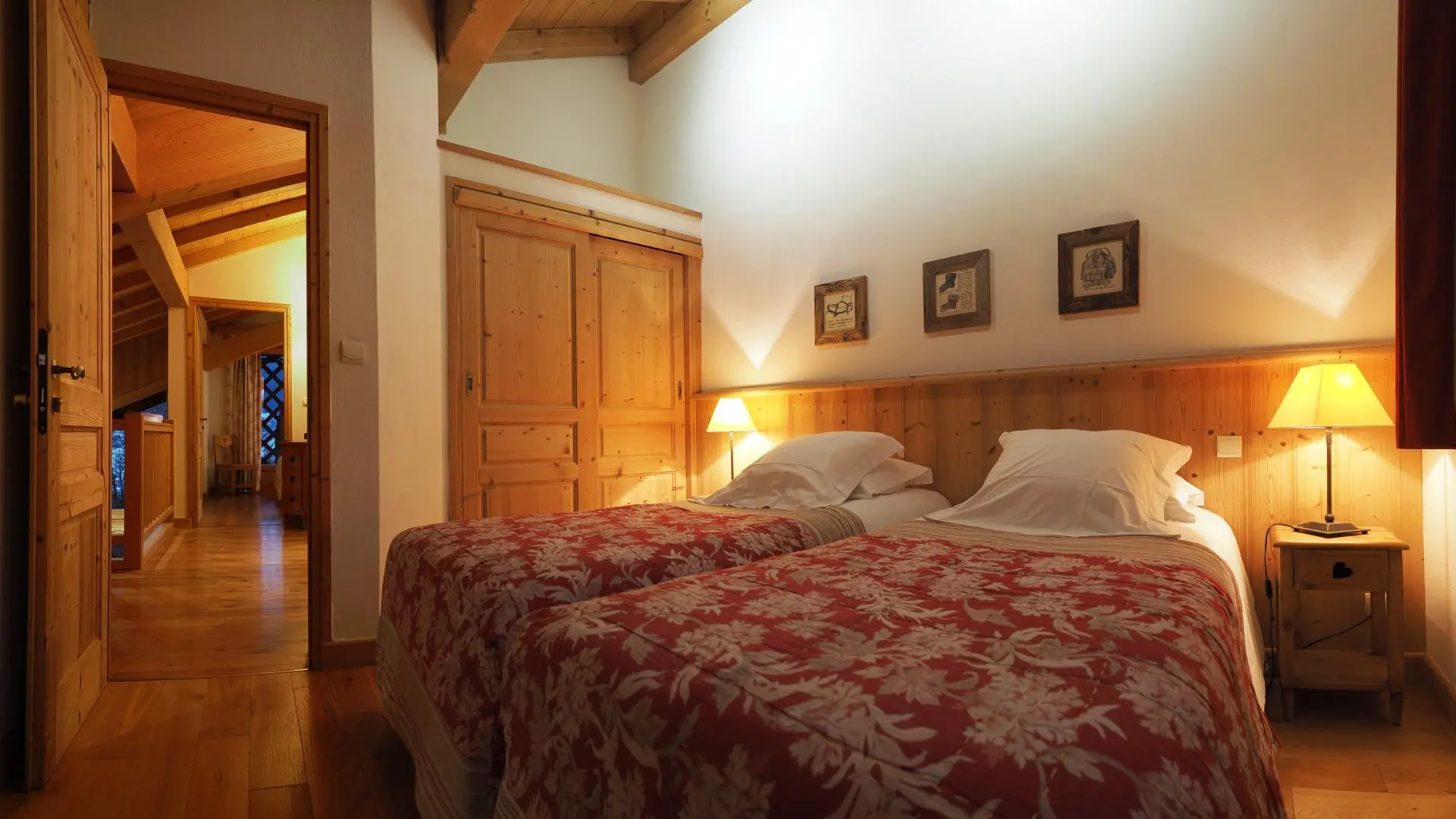 Chambre lits jumeaux (90X200) niveau 2