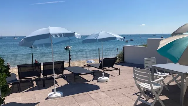 Votre terrasse privative sur mer