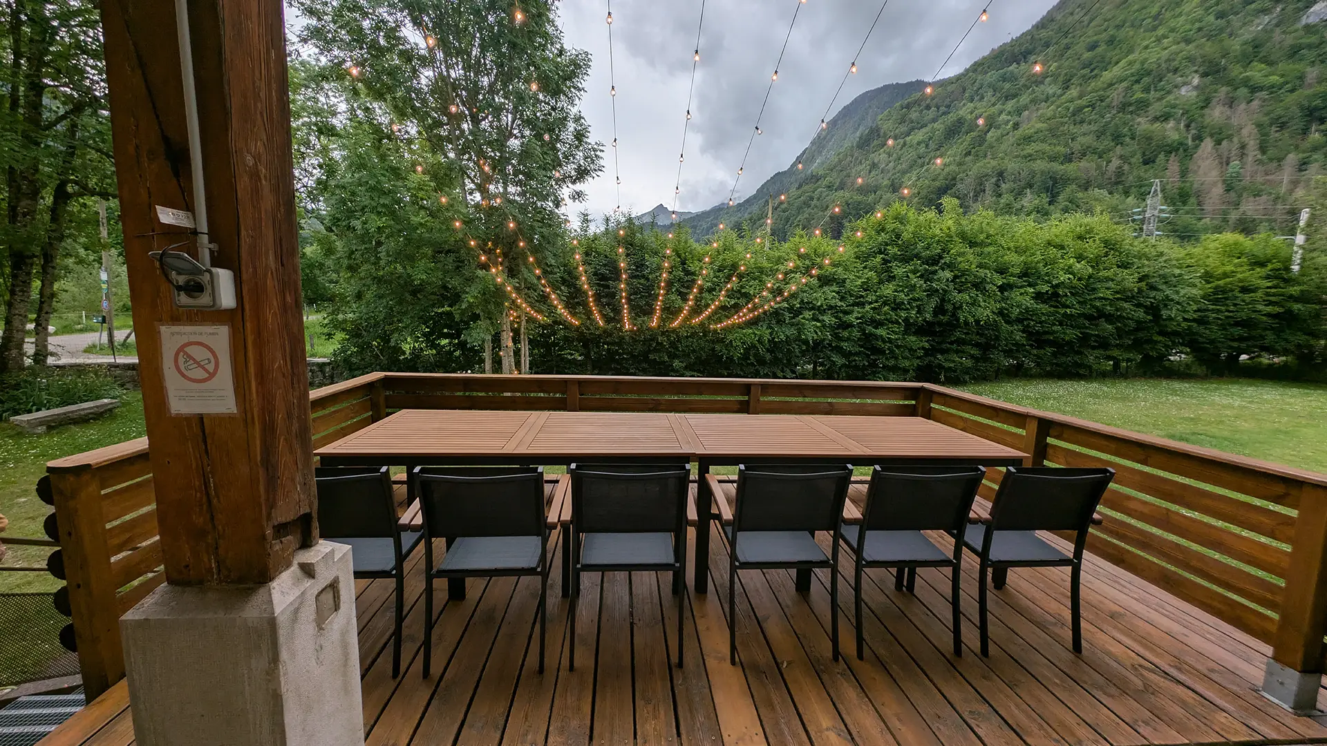 Gîte de Séjour les Mésanges_Thônes_Terrasse