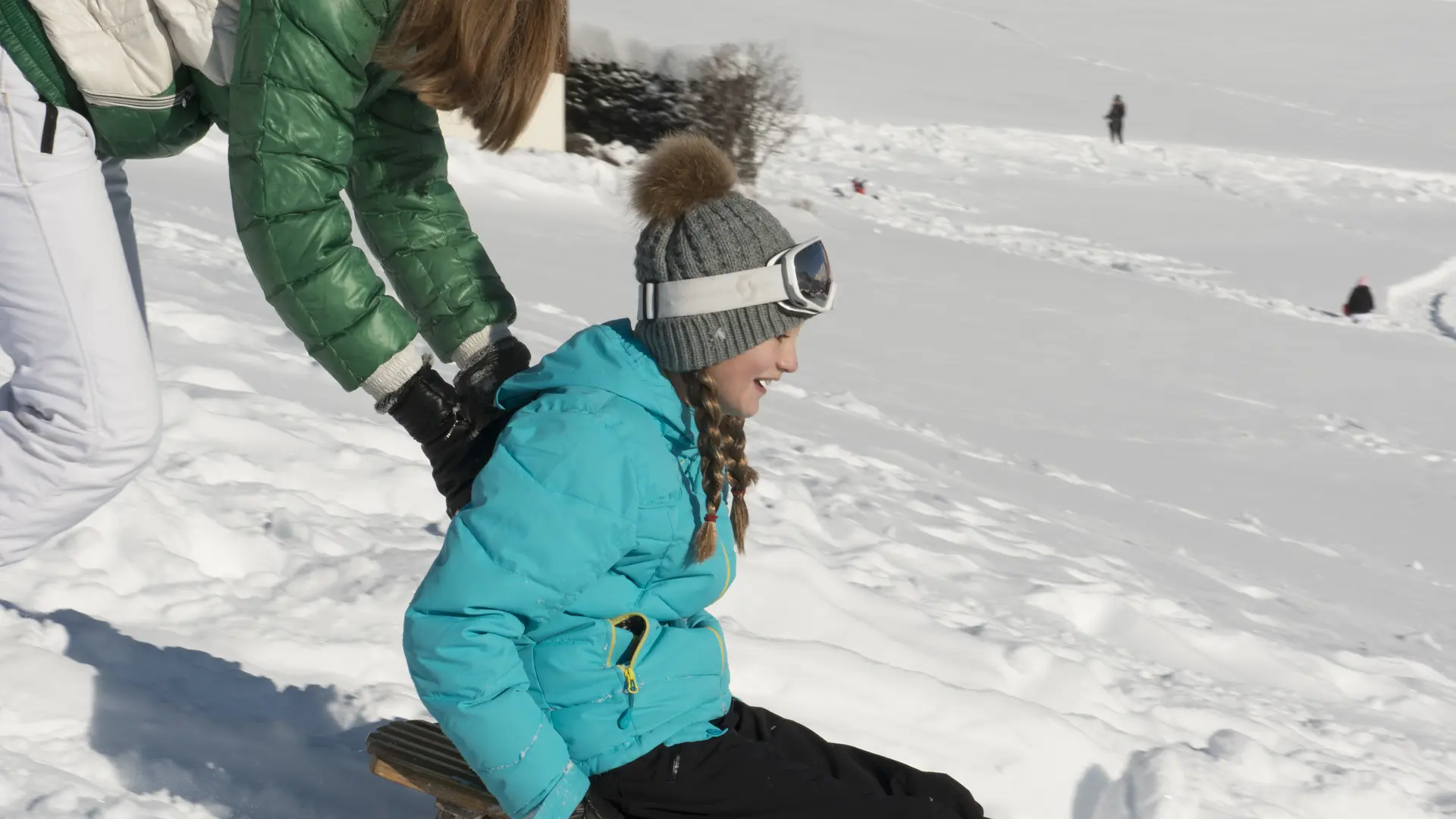 Piste de luge du Venay