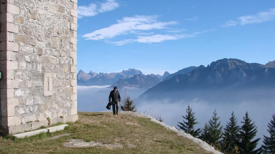 La chapelle d'HERMONES et son panorama non moins exceptionnel