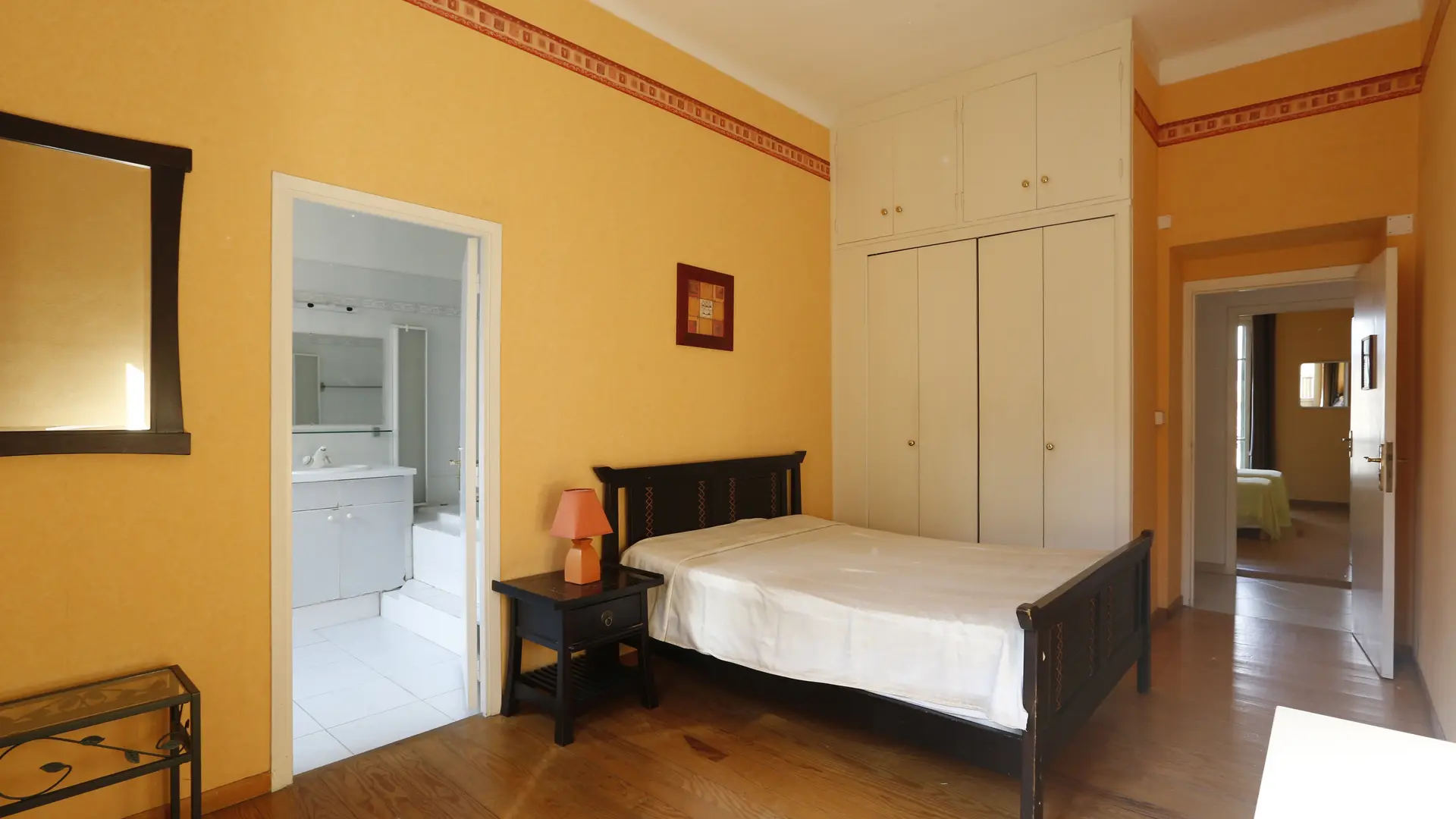 chambre n°1 vue de la fenêtre