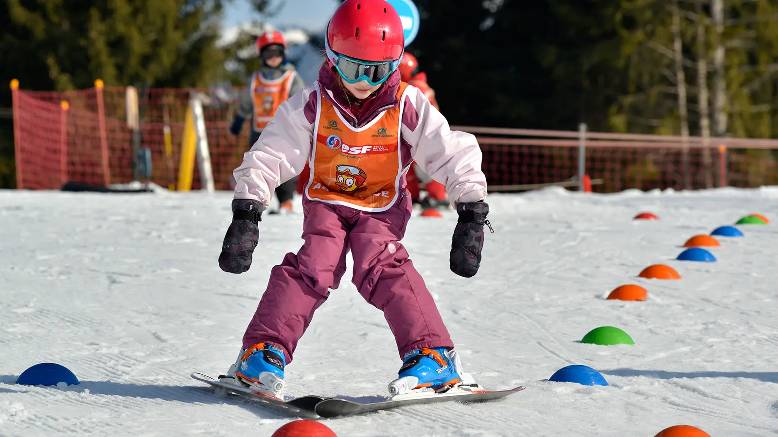 Avec l'Ecole du Ski Français d'Abondance