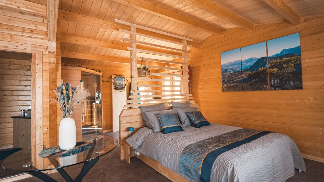 Espace sauna - Les Lodges de la Valière CHORGES