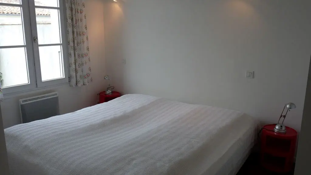 Elternschlafzimmer zum Innenhof
