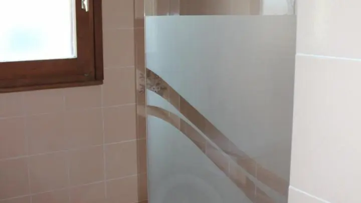 Baignoire avec pare-douche