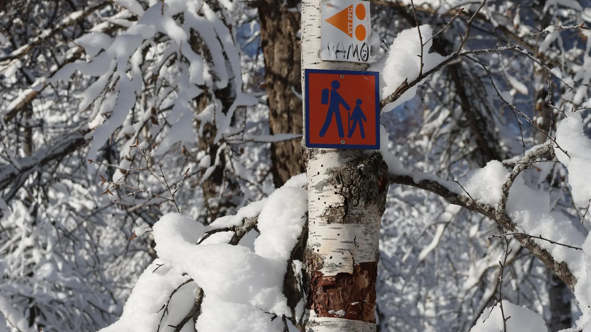 Itinéraire piéton au domaine nordique de Villar d'Arène