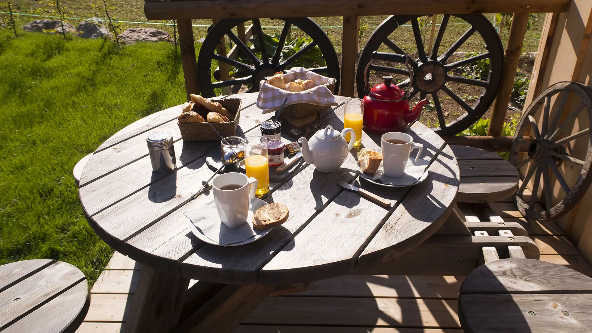 Plateau petit déjeuner